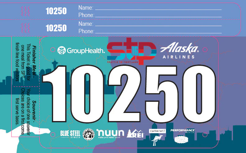 Challenger Bib with Integrated Wristband(s) / Pull Tag(s) - Image 3